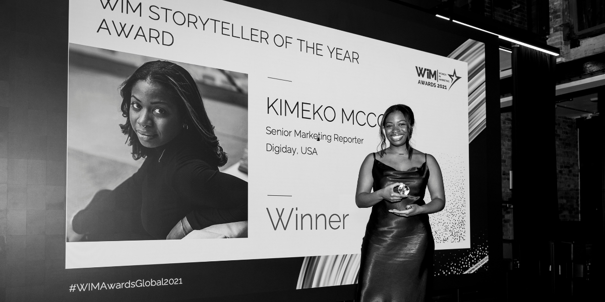Digiday’s Kimeko McCoy named WiM’s Storyteller of the Year